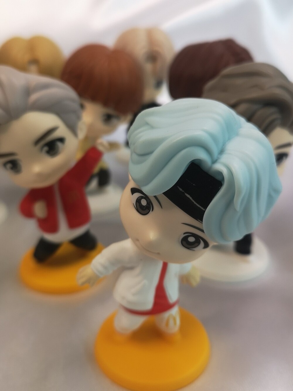 McDonald's BTS Tiny Tan, K Pop Band, Set of 9, 3.5" Collectable Figures 2025